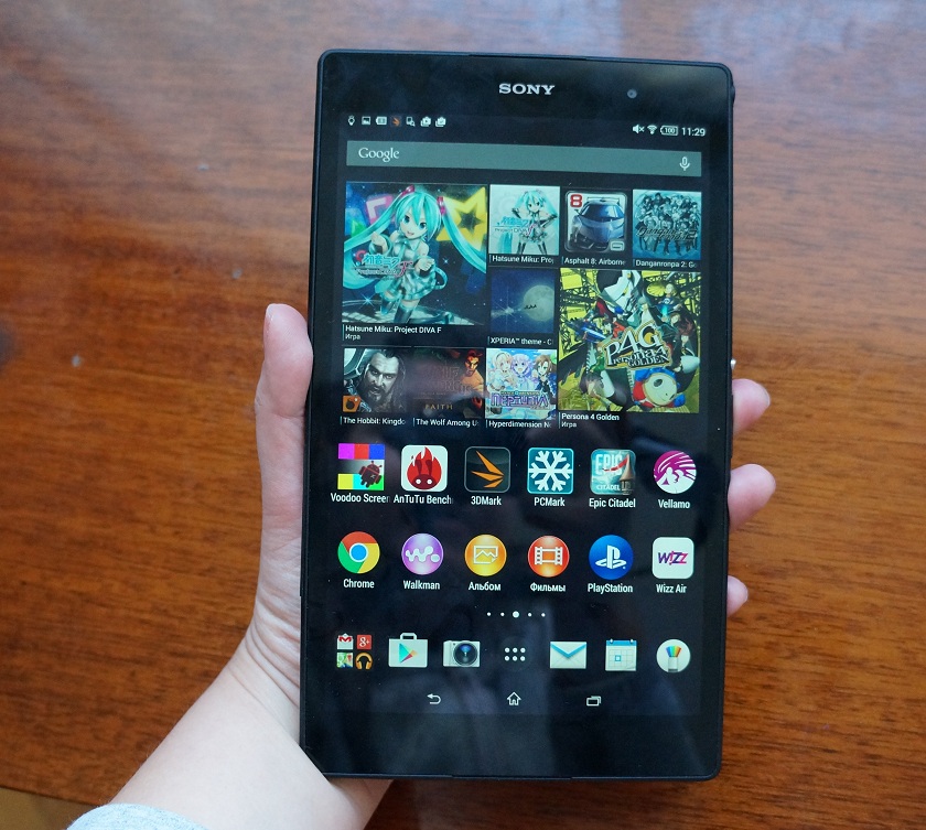 Обзор планшета Sony Xperia Z3 Tablet Compact -5