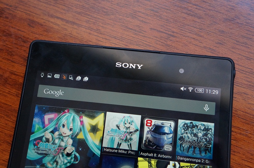 Обзор планшета Sony Xperia Z3 Tablet Compact -2