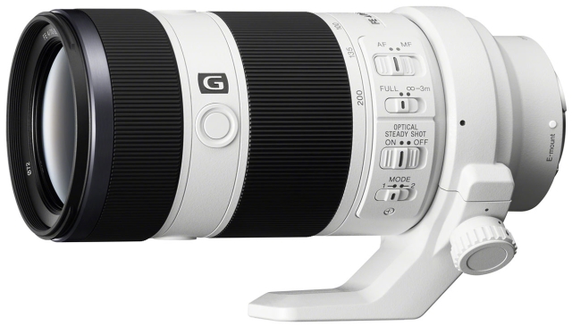 Телеобъектив Sony FE 70-200mm F4 G OSS с байонетом E-mount поступит в продажу в марте