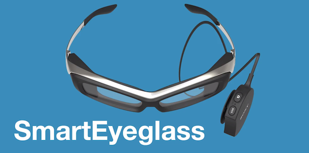 Sony создает конкурента Google Glass — умные очки SmartEyeglass
