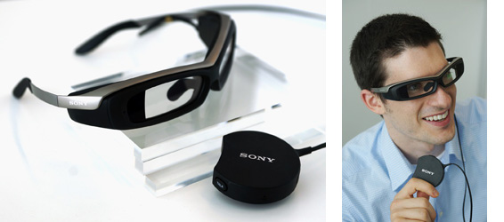 Sony создает конкурента Google Glass — умные очки SmartEyeglass-3