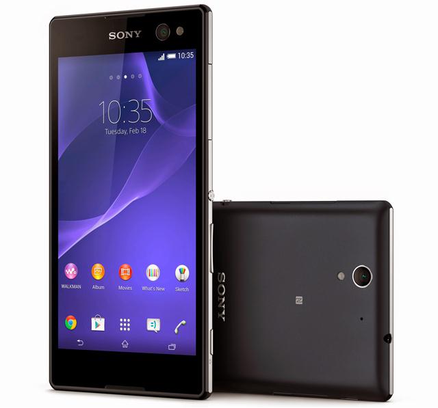 Смартфон для «селфи» Sony Xperia C3 с фронтальной вспышкой
