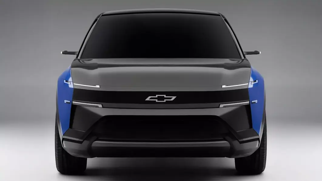 Chevrolet sporty EV - вид спереди