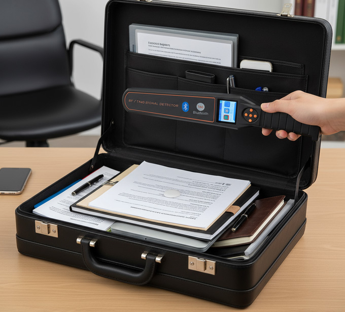 SpyFinder ProScan en utilisation