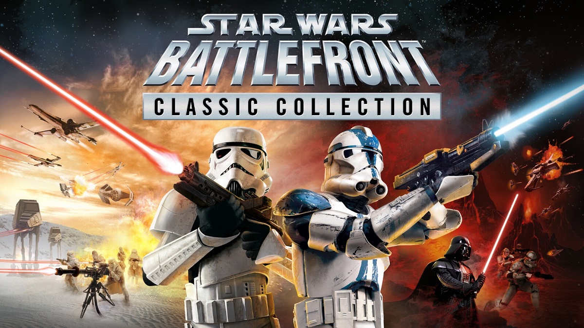 A re-release of two iconic Star Wars: Battlefront shooters for modern platforms has been announced