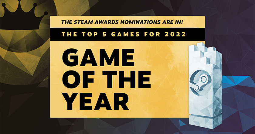 Valve ha presentato tutte le 11 nomination per la cerimonia degli Steam Awards, tra cui: "Gioco dell'anno", "Miglior storia", "Miglior colonna sonora" e altre.