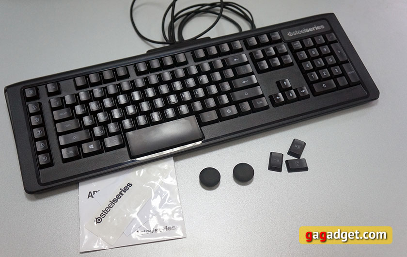 Обзор геймерской механической клавиатуры SteelSeries Apex M800-4