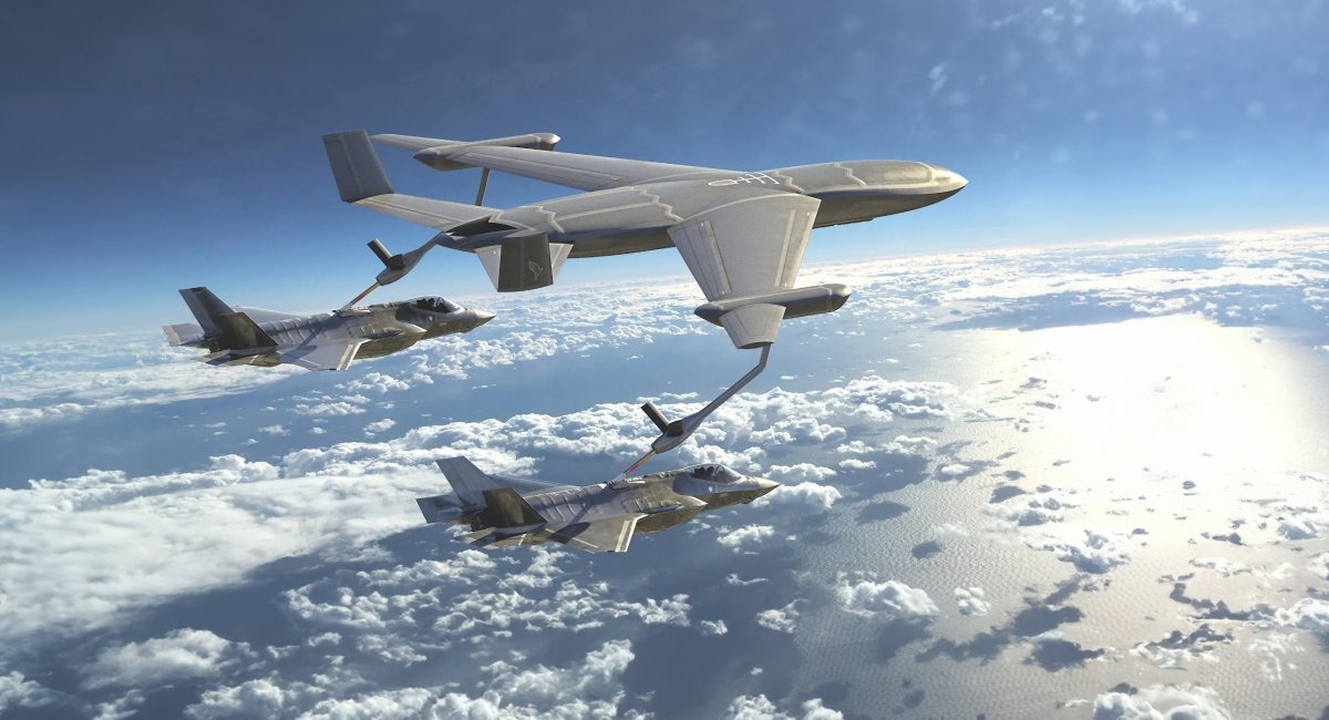 Lockheed Martin's concept of a low-profile fuel tanker