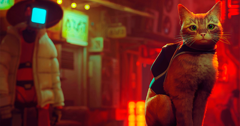 Die rote Katze hat alle AAA-Titel überholt: Stray gewinnt bei den Golden Joystick Awards als bestes PlayStation-Spiel