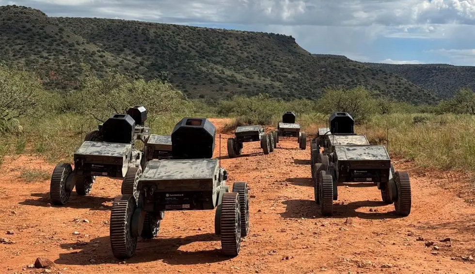 Drone FireAnt sur le terrain