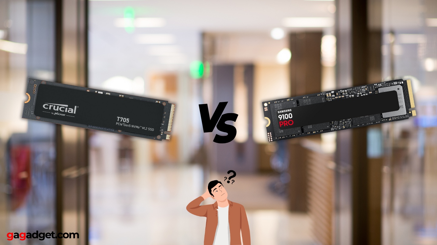 T705 versus 9100 PRO
