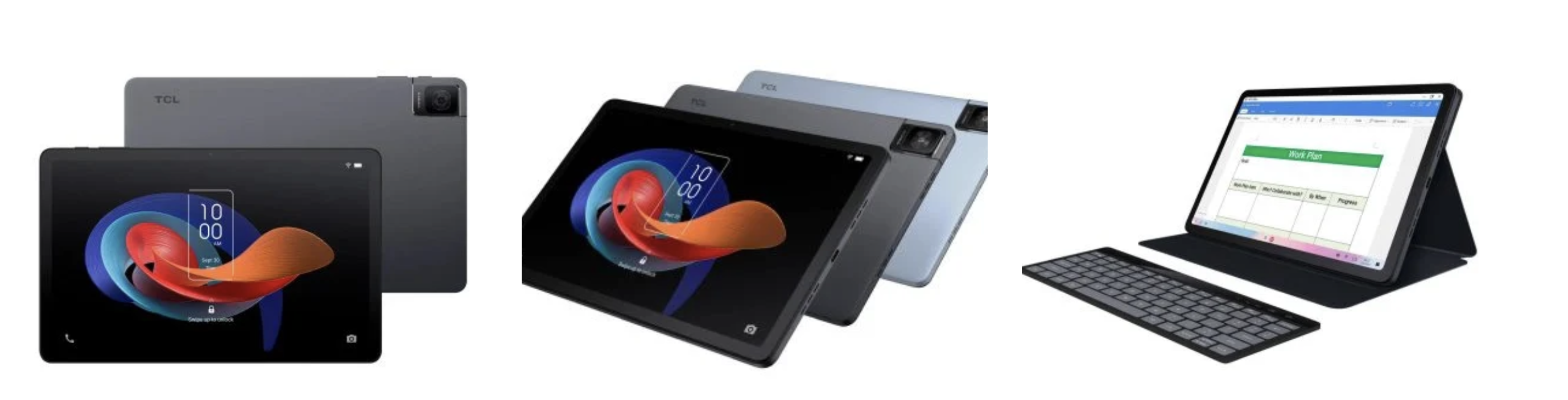 TCL TAB 10 Gen 2: 2K display, 6000mAh battery, up to 128GB of storage, two  cameras and stereo speakers