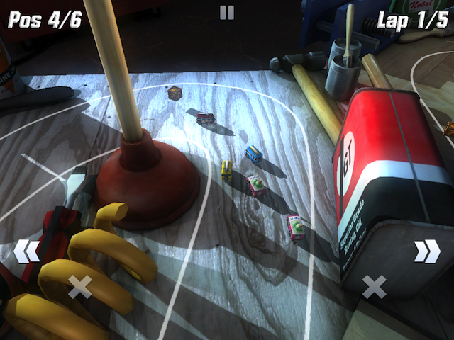 Игры для iPad: Table Top Racing  -4