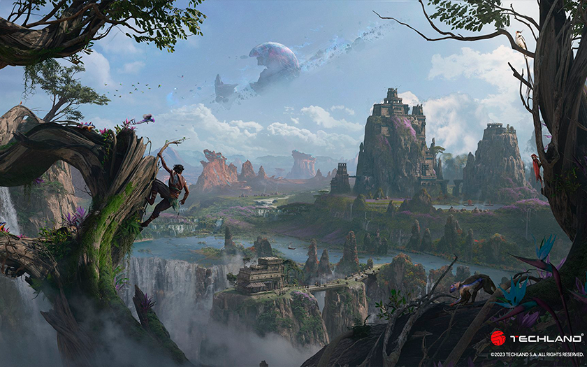 Techland showed picturesque concept art of their upcoming game.  This will be a story fantasy epic-2