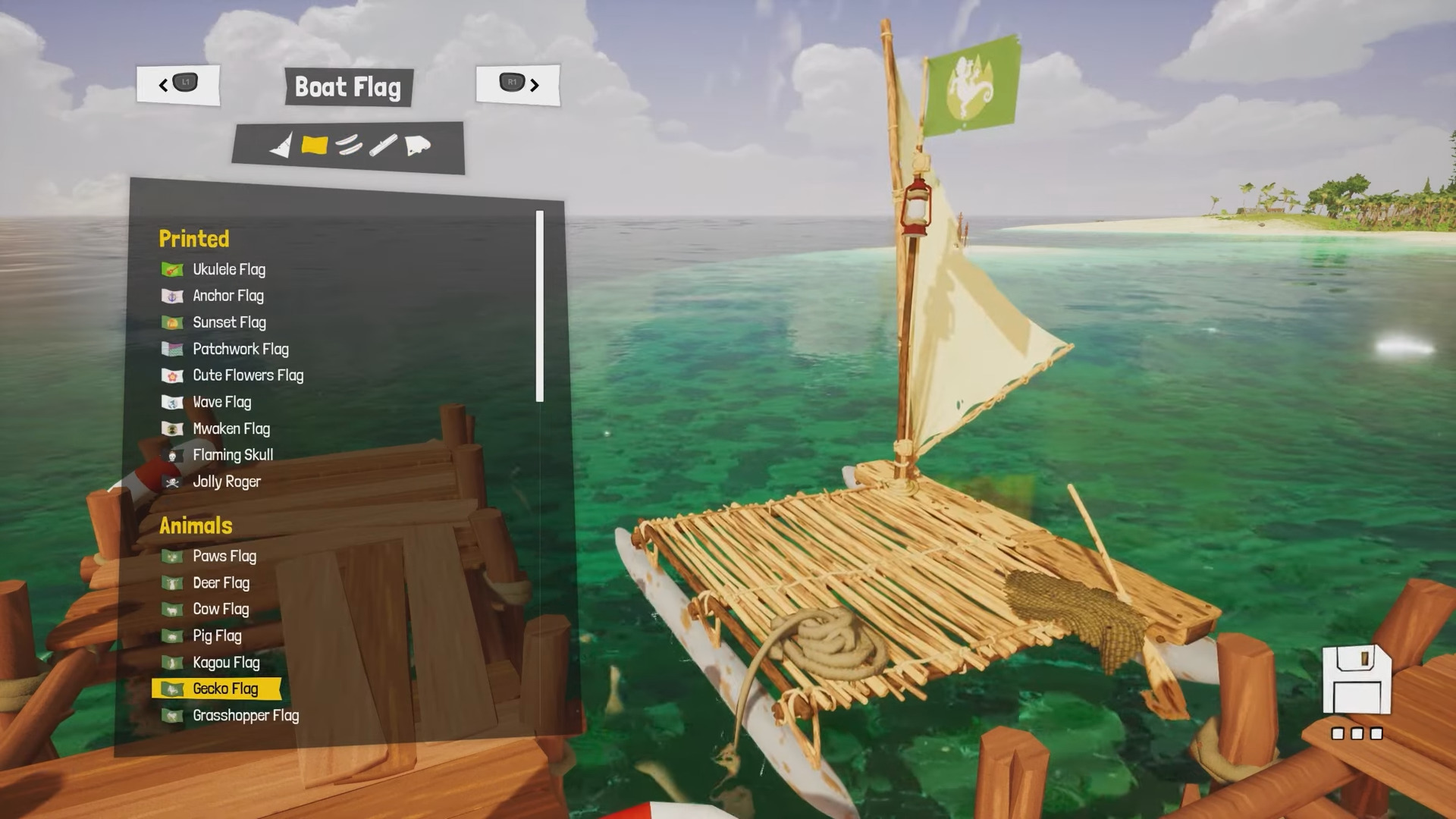 Awaceb habló de la personalización del personaje en Tchia. Los jugadores podrán buscar ropa diferente, crear su propio barco y tener una cámara de cine en su arsenal. -11
