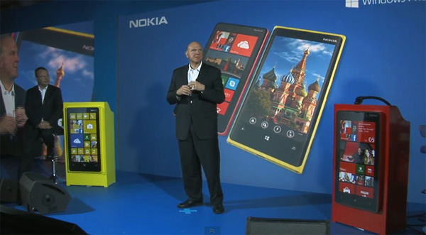 Технопарк: презентация Nokia Lumia 920 и Lumia 820