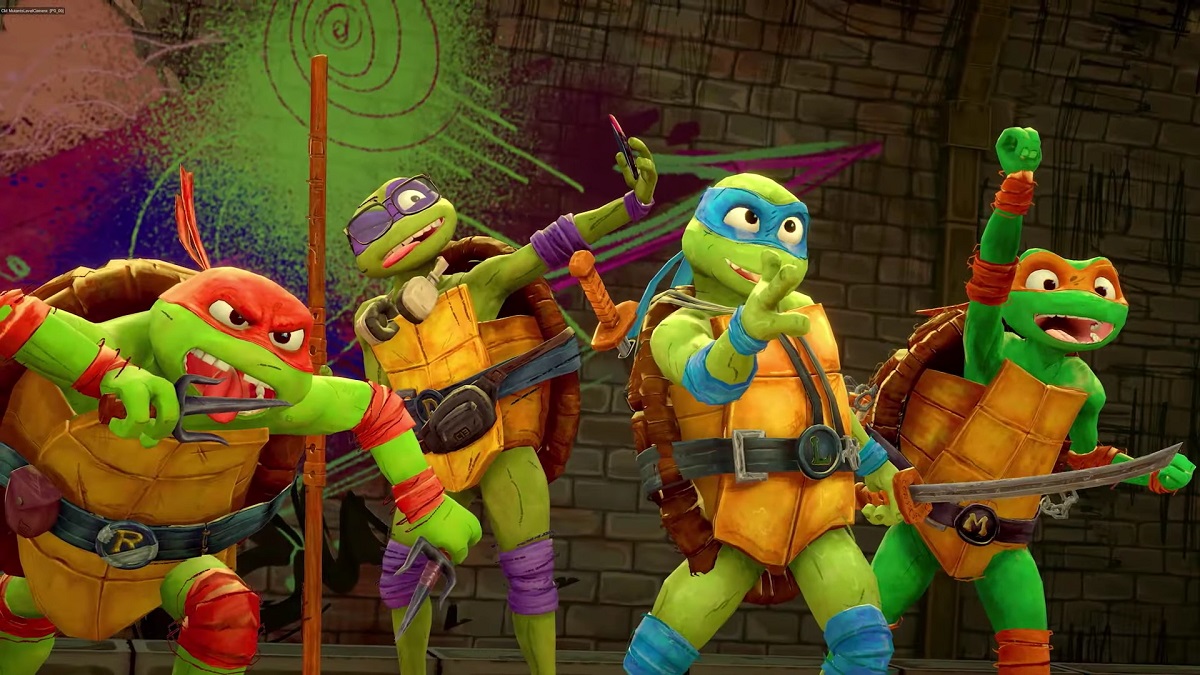 The colourful action game Teenage Mutant Ninja Turtles: Mutants Unleashed is already available on all current platforms