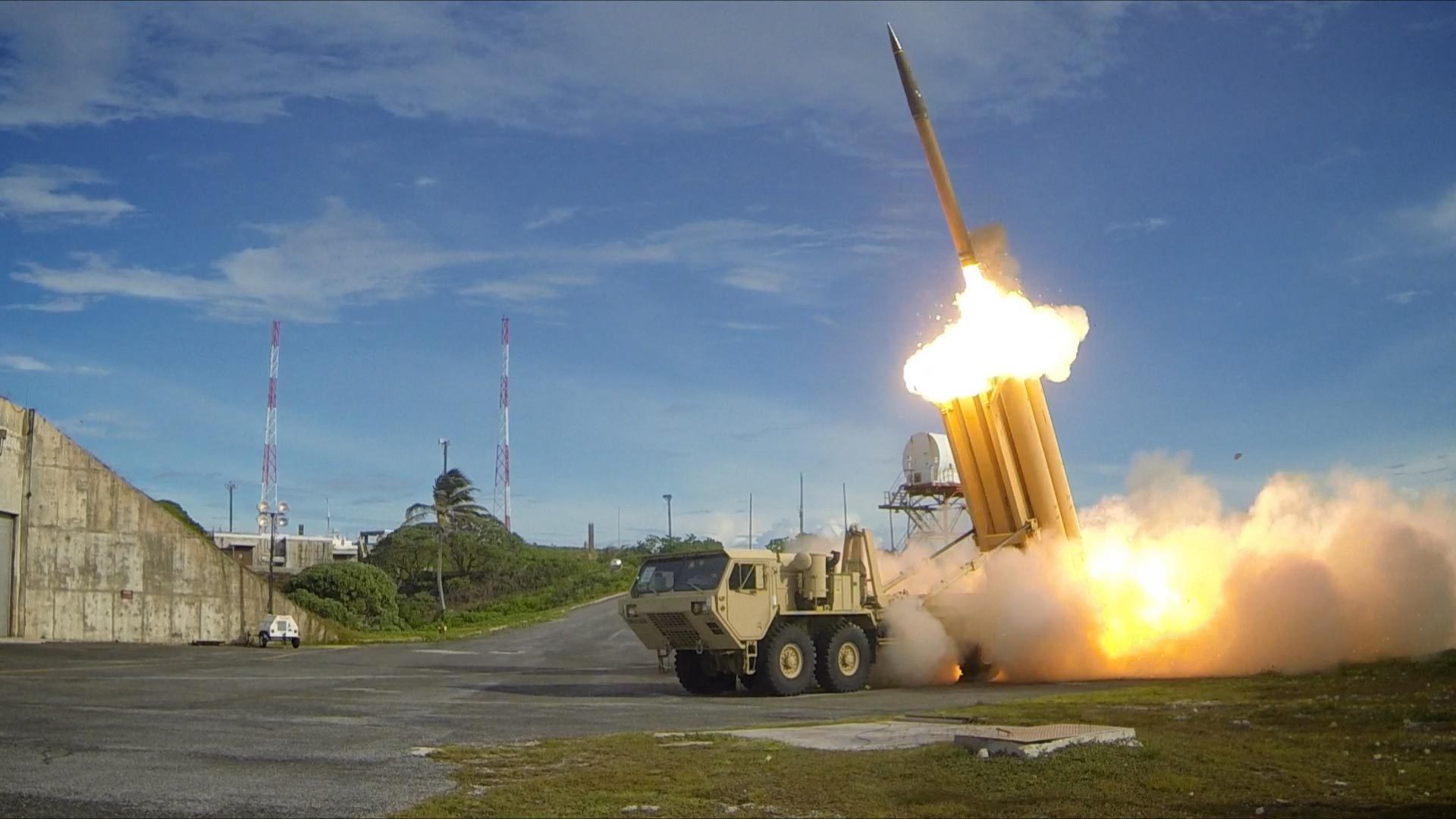 THAAD anti-missile system