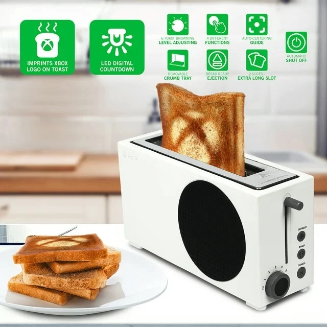 Консоль, которая вас накормит: в продажу поступил тостер в виде Xbox Series S-3