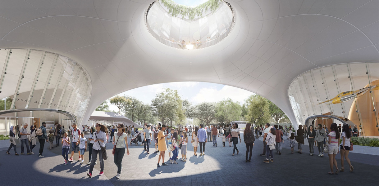 Lucas Museum of Narrative Art - Extérieur du bâtiment