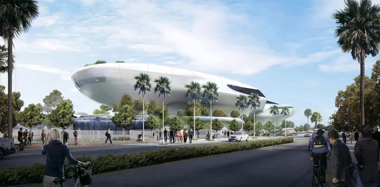 Lucas Museum of Narrative Art - Vue principale de la galerie 2