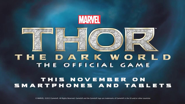 Gameloft показала трейлер своей новой игры – Thor: The Dark World