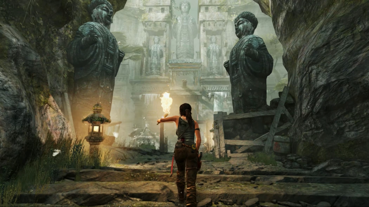 Capture d'écran de Tomb Raider sur Nintendo Switch 1