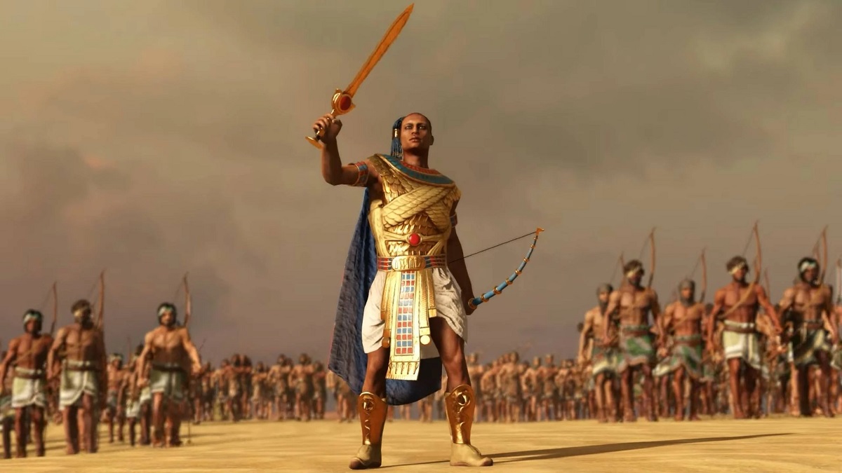 Давньоєгипетський колапс: представлено кінематографічний трейлер стратегії Total War: Pharaoh, присвячений Царю Рамзесу