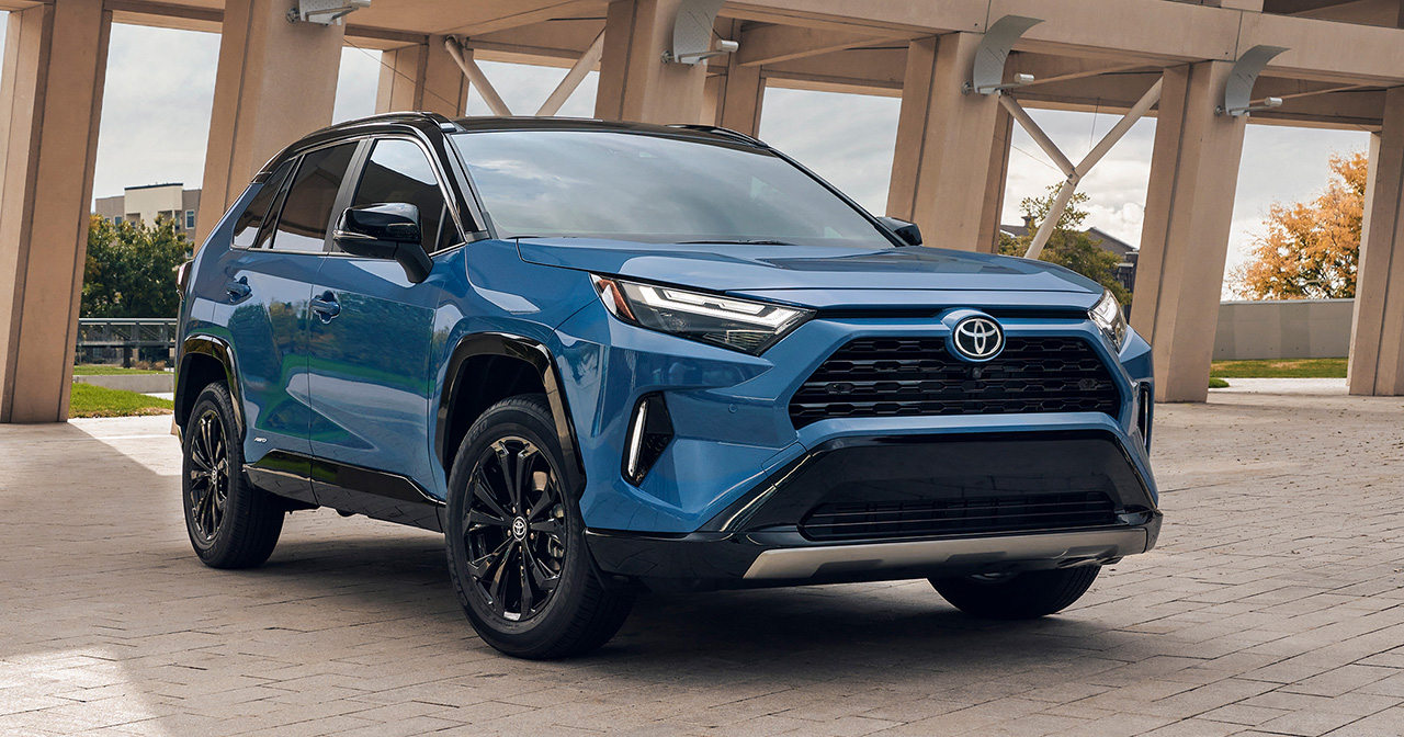 El actual Toyota RAV4 Hybrid (2025) en la versión para el mercado estadounidense