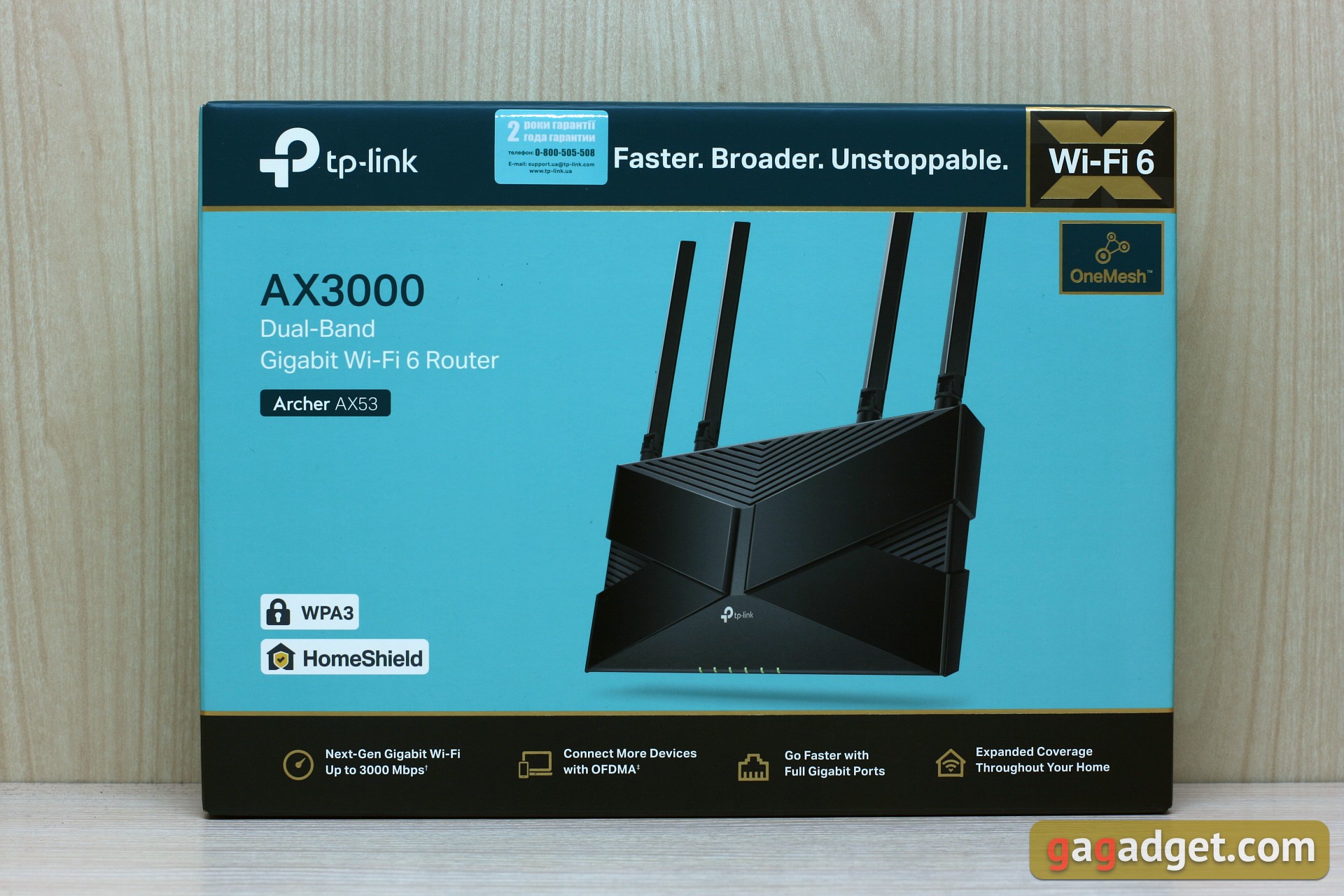 Drie gigabit in huis: de TP-Link Archer AX53 2022 router review-2