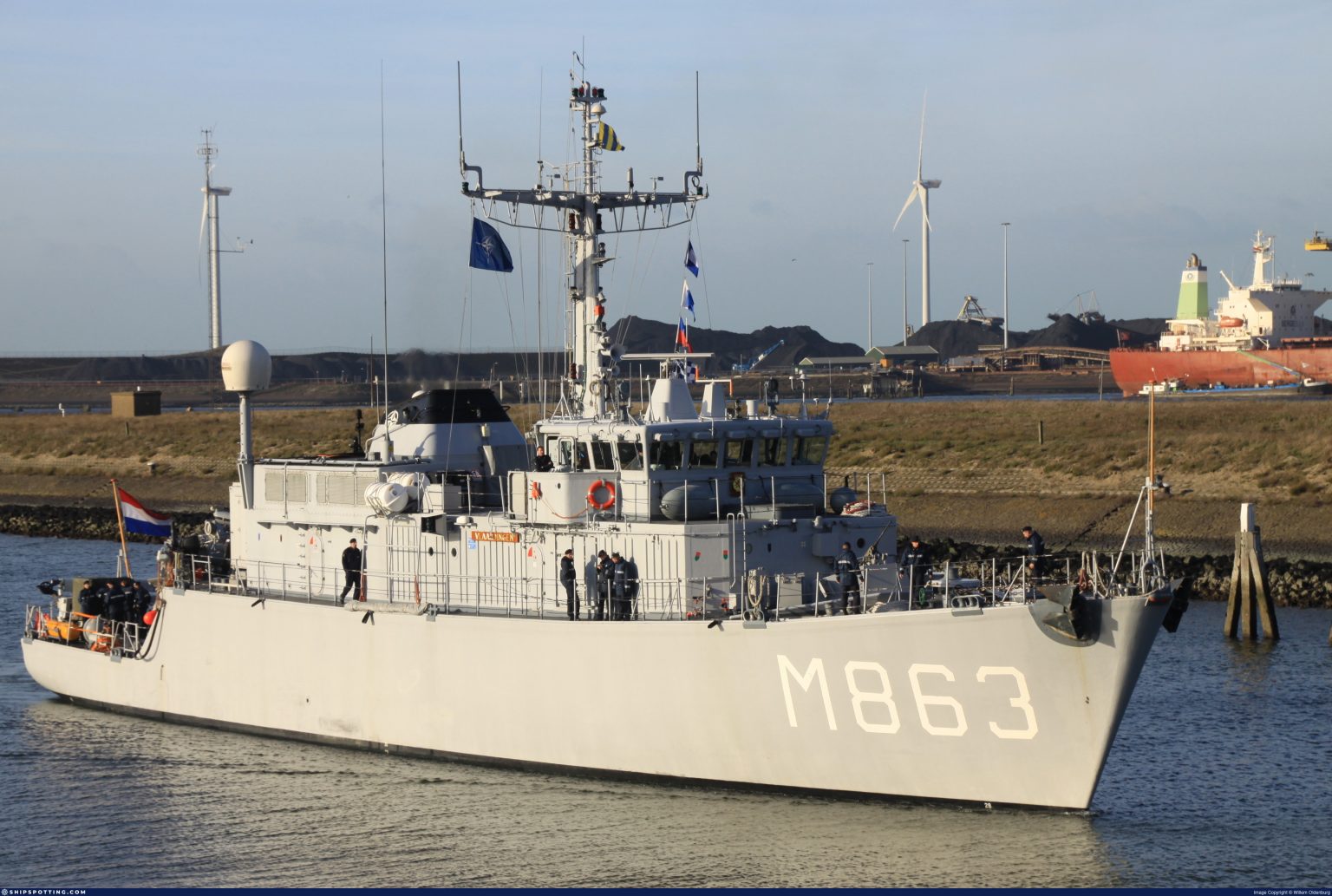 Тральник Vlissingen (M840) класу Alkmaar