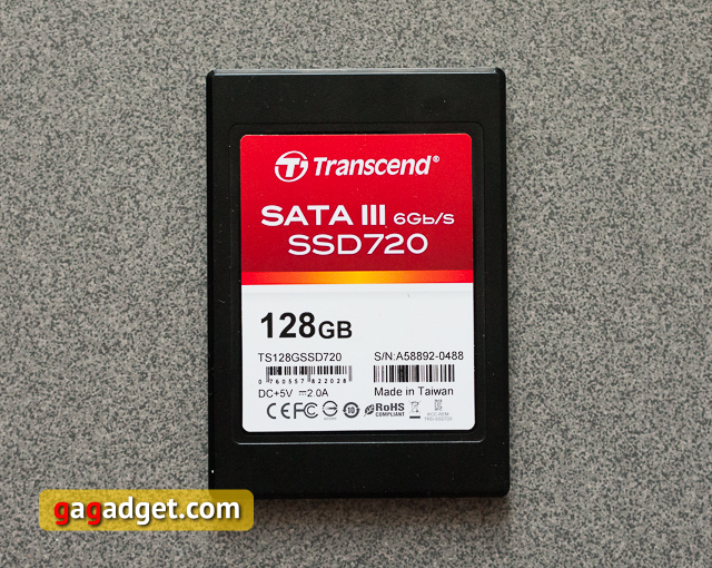 Беглый обзор твердотельного накопителя Transcend SSD 720 (128 ГБ)-4