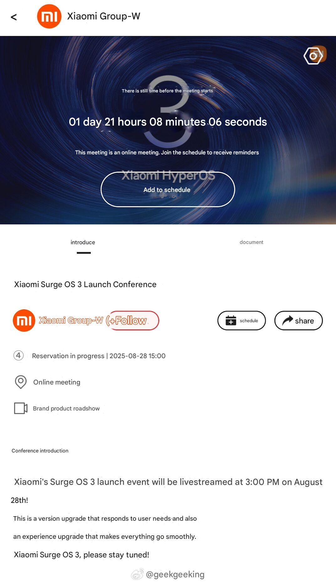 Xiaomi banner. Illustration: xiaomitime.com