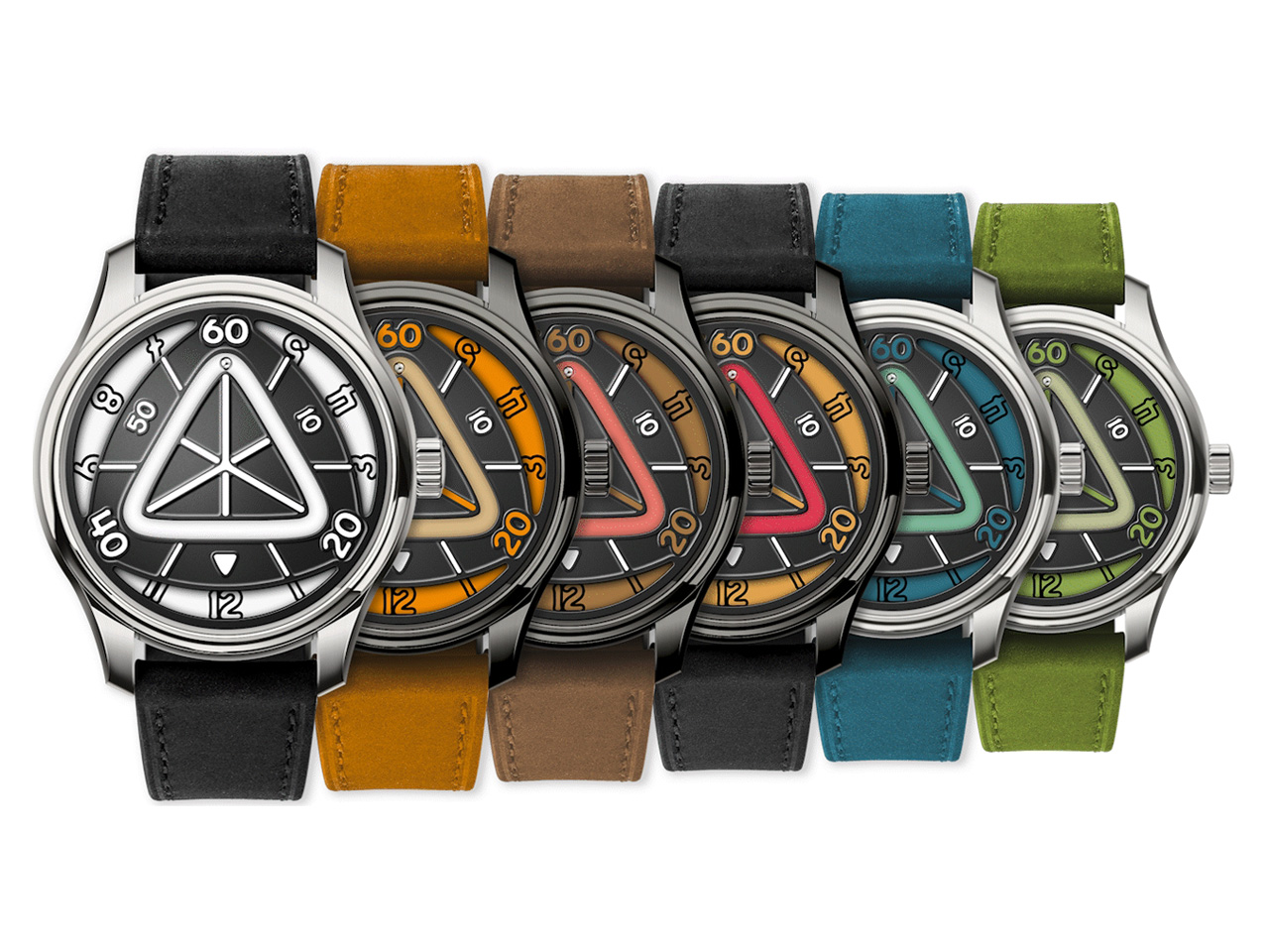 Montre Triarch II avec mécanisme magnétique