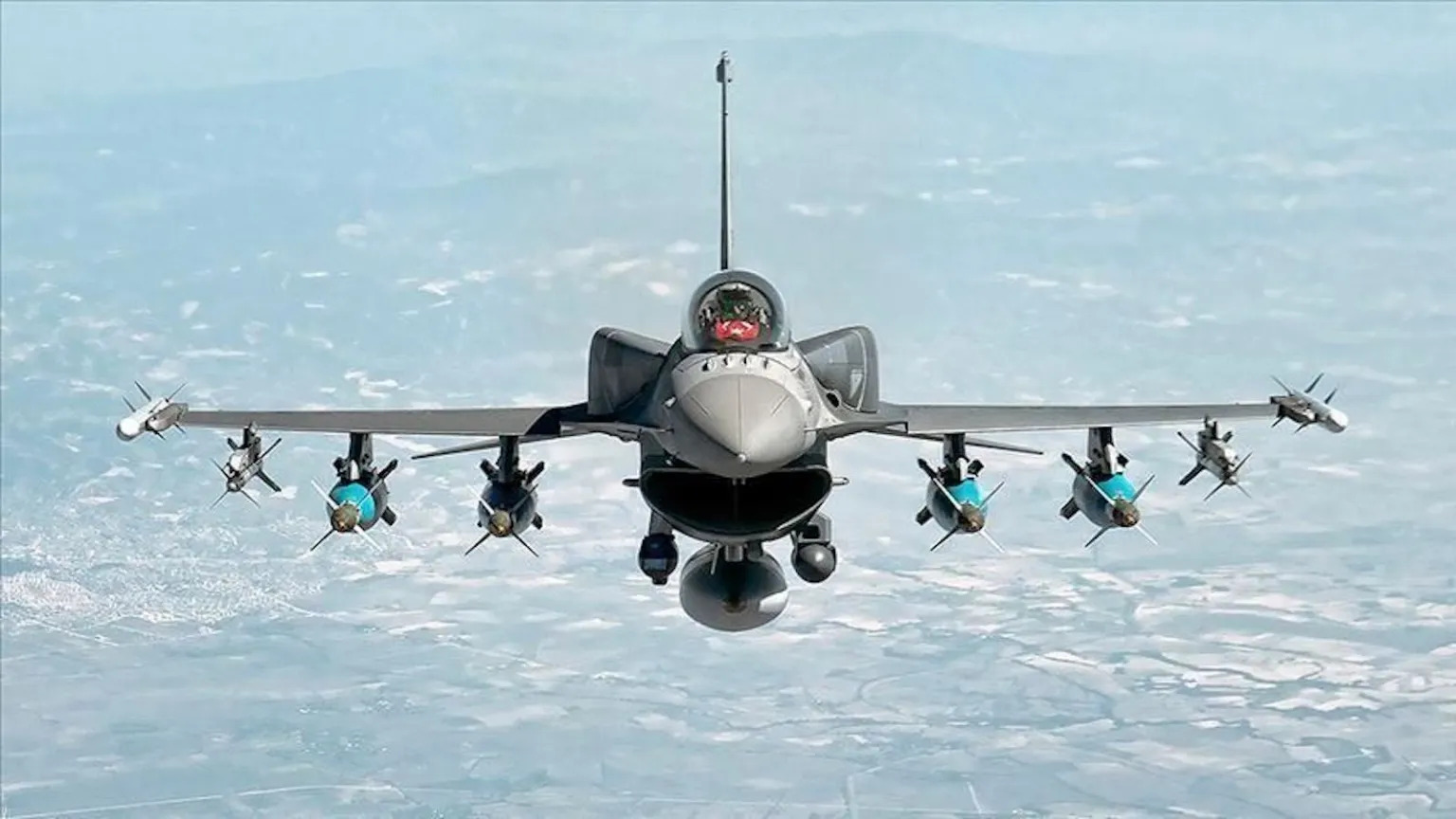 Літак F-16. Ілюстрація: AFP