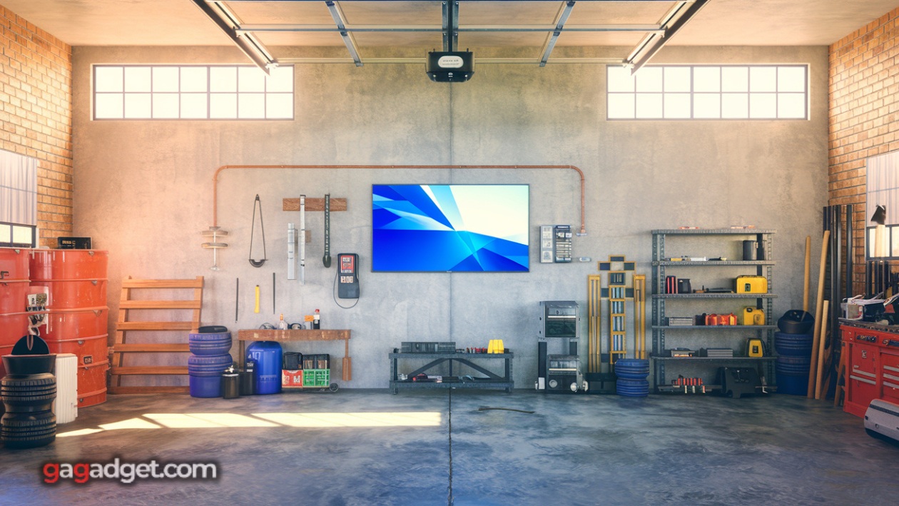 best tv for cold garage