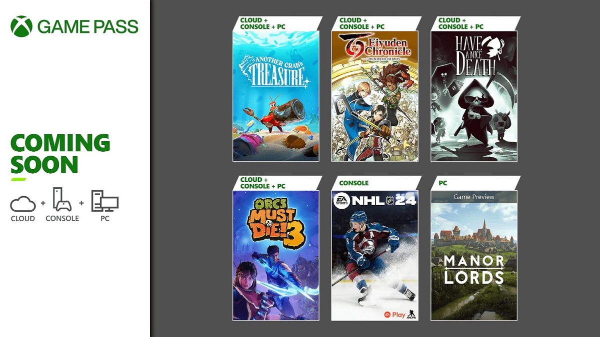Microsoft ha rivelato le nuove aggiunte al catalogo Xbox Game Pass per la seconda metà di aprile, con in testa l'ambizioso gioco di strategia Manor Lords.