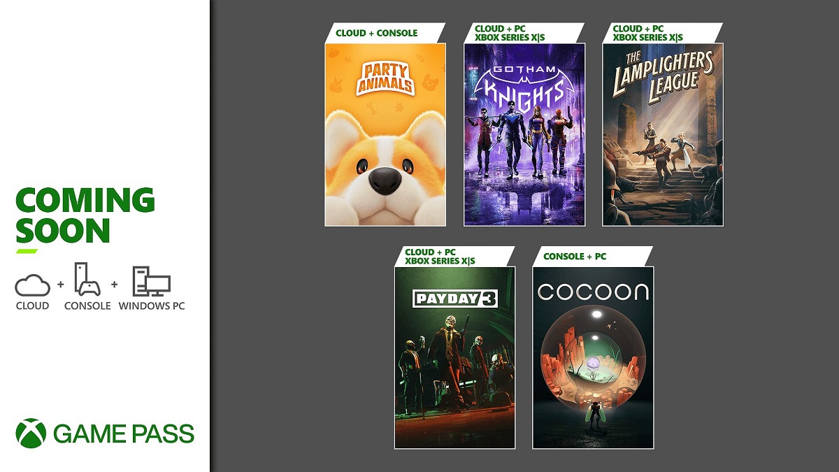 Lies of P, Payday 3 und Gotham Knights - ein tolles Angebot von Microsoft! Die Liste der Spiele, die in der zweiten Septemberhälfte und Anfang Oktober im Xbox Game Pass verfügbar sein werden, wurde veröffentlicht