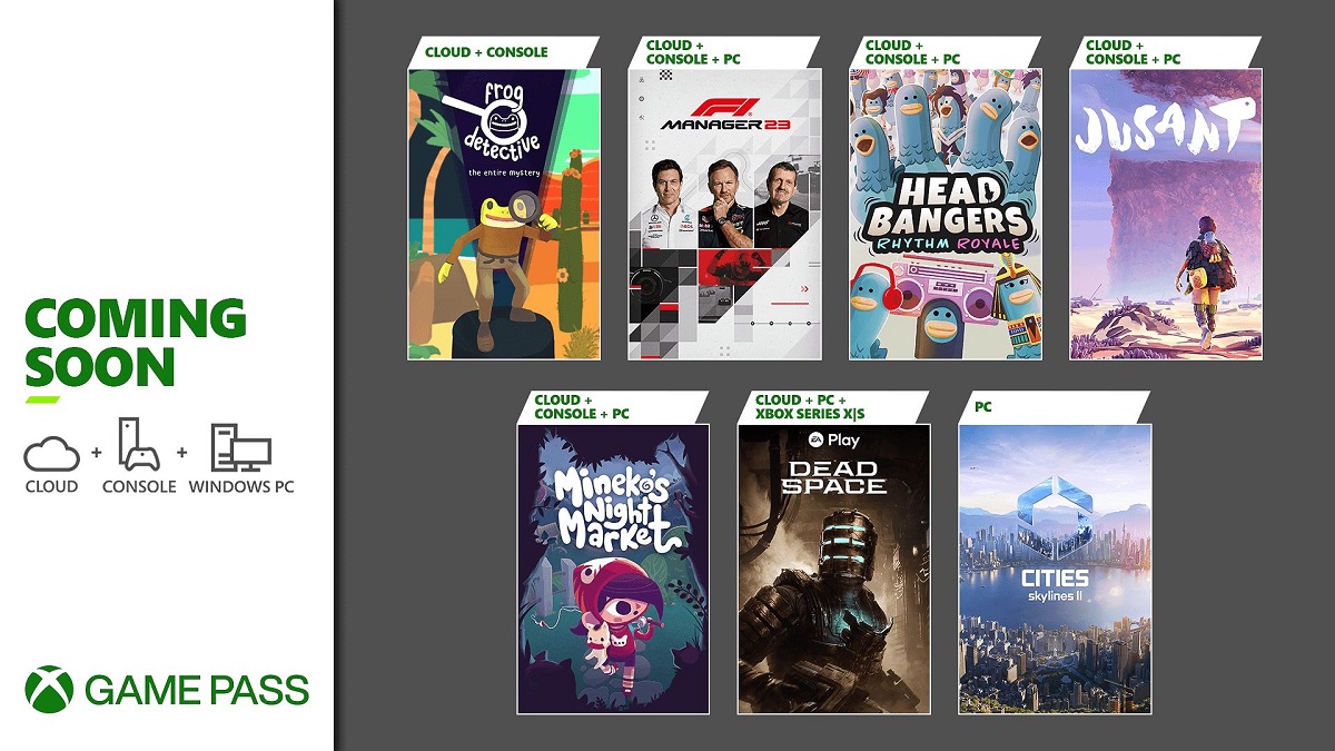Dead Space Remake, Cities: Skylines II, Like a Dragon: Ishin! und weitere coole Spiele: Die Liste der Neuerscheinungen im Xbox Game Pass Katalog für die zweite Oktoberhälfte wurde veröffentlicht.