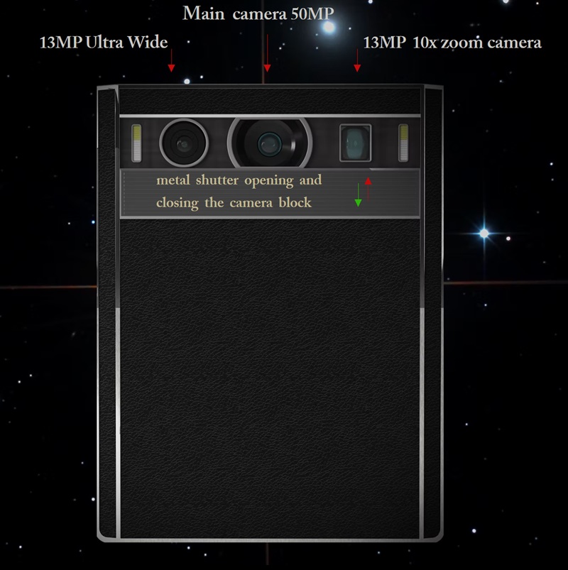 Design of the Lotus Diplomat smartphone