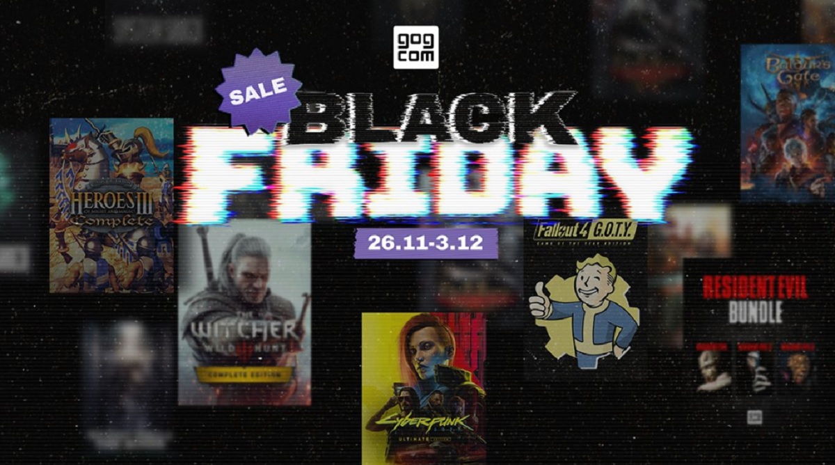 El Black Friday más guay de la historia: GOG ofrece hasta un 95% de descuento en 7.200 juegos clásicos y modernos