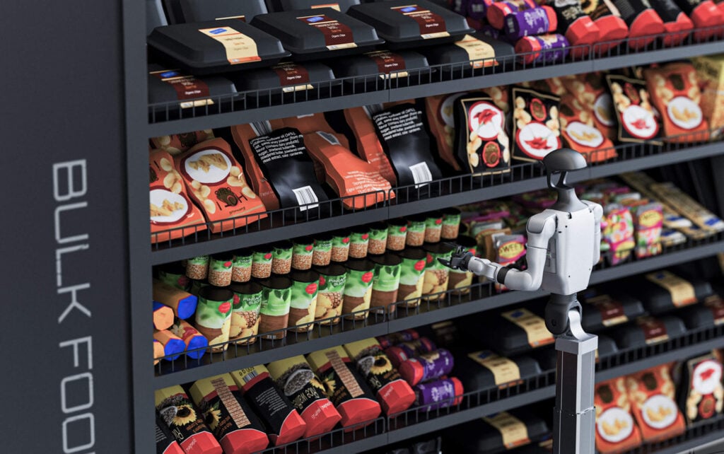 Unitree G1-D humanoid robot in motion