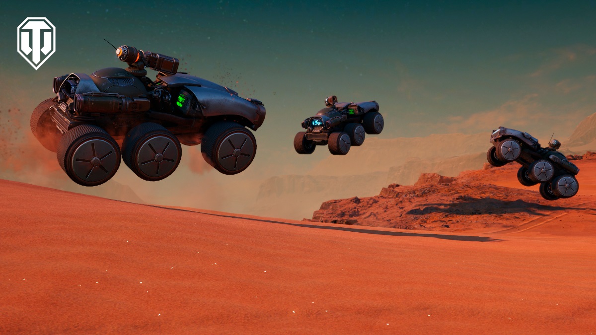 У World of Tanks стартувала тимчасова подія Call to Mars, у рамках якої геймери керуватимуть марсоходами, а замість звичних локацій будуть космічні пейзажі