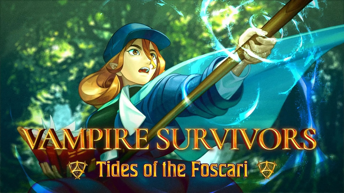 The popular indie game Vampire Survivors has received major DLC Tides of the Foscari. Players will be treated to a lot of new content and additional songs