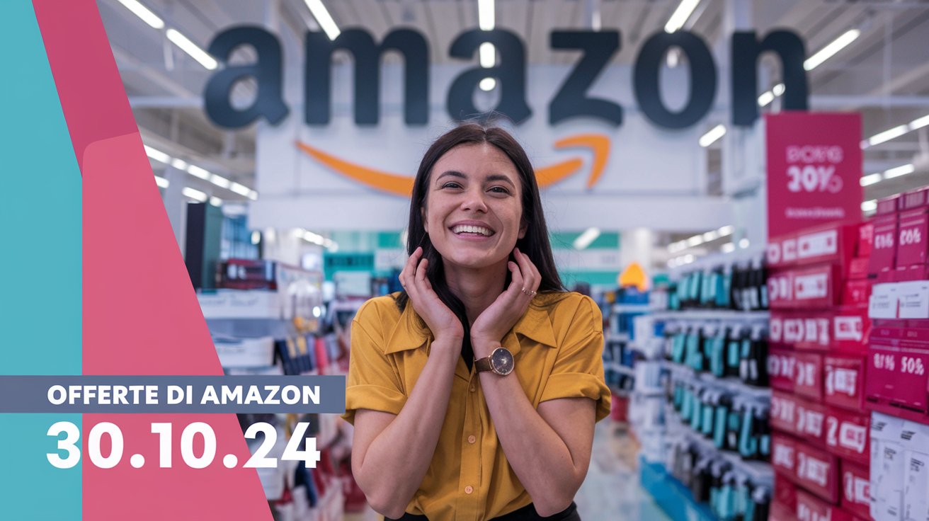 Le offerte Amazon più interessanti del giorno – 30 ottobre 2024