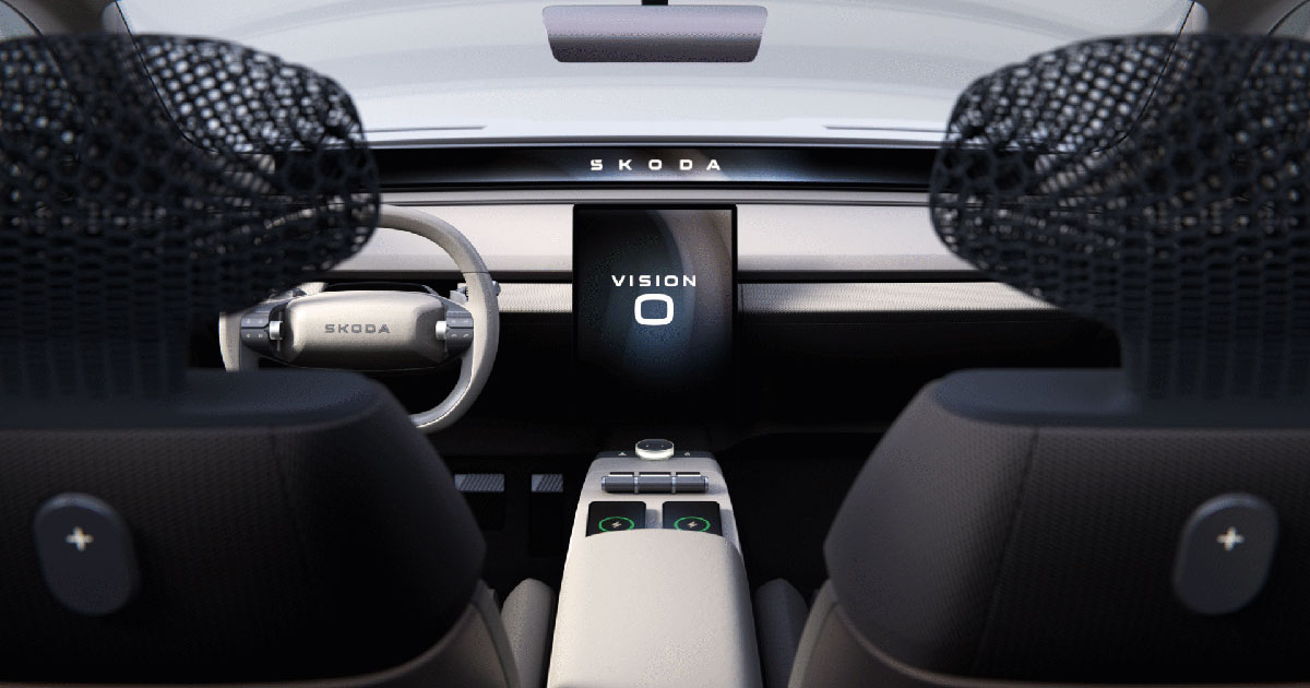A studio look at the interior of Vision O