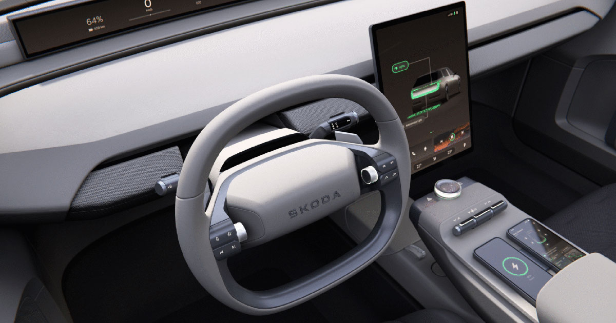 Vision O interior in the studio