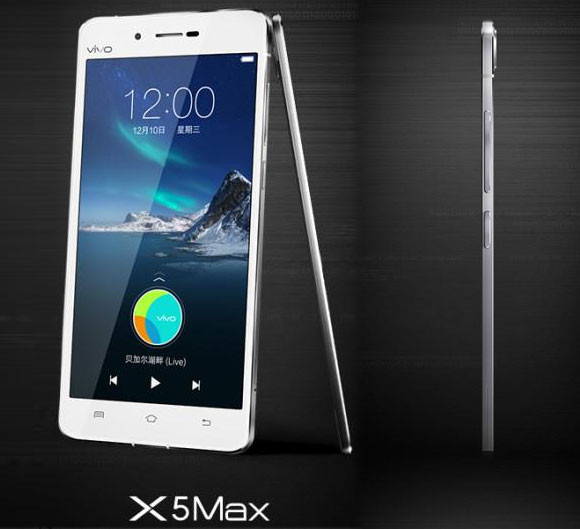 Vivo X5 Max: очередной смартфон-рекордсмен с толщиной 4.75 мм из Китая