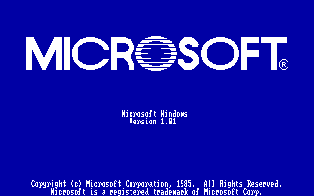 Пыльная быль: как выглядела Windows 1.0