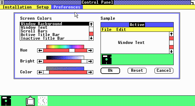 Пыльная быль: как выглядела Windows 1.0-6